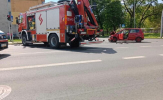 Wypadek na skrzyżowaniu