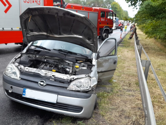 Wypadek. DK10 była zablokowana [AKTUALIZACJA] - grafika