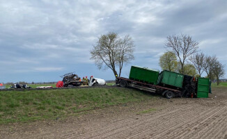 Śmiertelny wypadek na DK 11. Droga była całkowicie zablokowana 