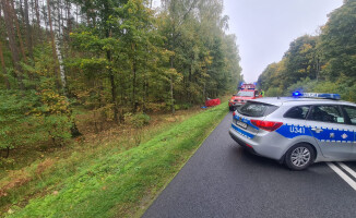 57-latka zginęła w wypadku na prostym odcinku drogi 