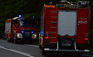 Wypadek na DK 11. Nie żyje dziecko [AKTUALIZACJA]