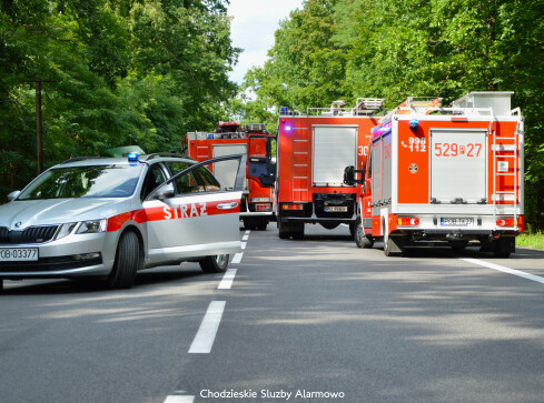 Wypadek na DK 11. Nie żyje dziecko [AKTUALIZACJA] - grafika