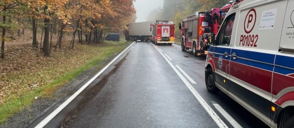 Śmiertelny wypadek na DK 11. 47-latek zginął na miejscu