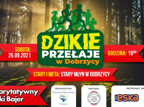 Dzikie Przełaje. Bieg charytatywny dla Lenki Bajer - grafika