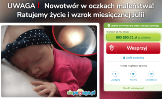 Leśnicy "pompują" dla Hani, a Julka jedzie na operację 