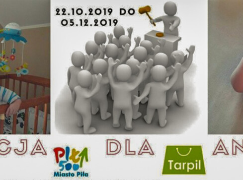 2-letni Antek musi przejść dwie operacje. Zlicytuj przedmioty i wesp - grafika