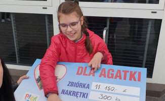 Ponad 11 tys. zł w akcji charytatywnej pn. "Gramy dla Agatki"
