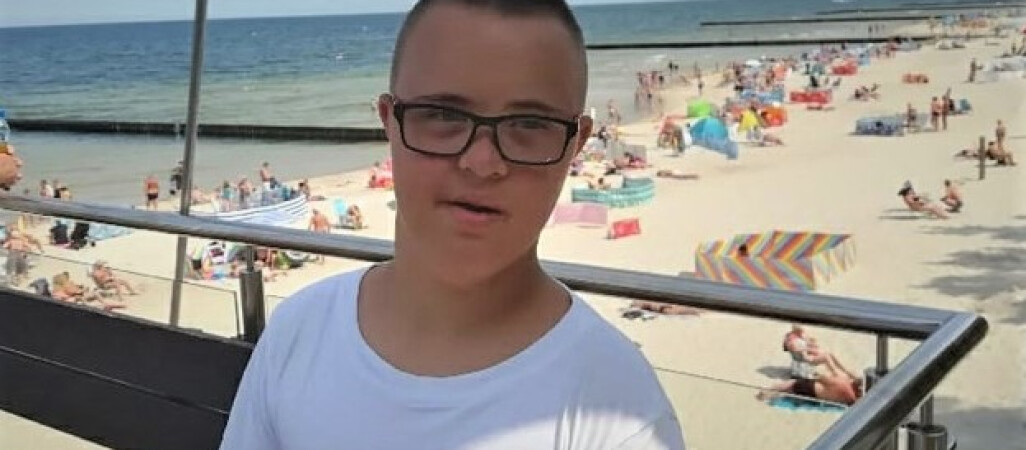Dominik nie mówi, ale bardzo marzy o laptopie 