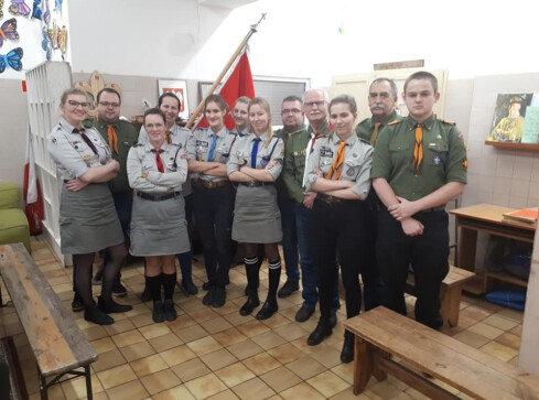 Kuchnię szkolną chcą przerobić na prawdziwą harcówkę  - grafika