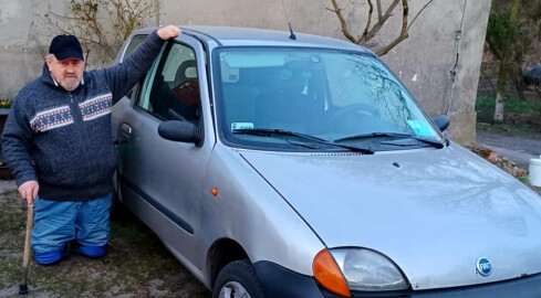 Nowe nogi dla Marka - zbiórka pieniędzy na remont fiata - grafika