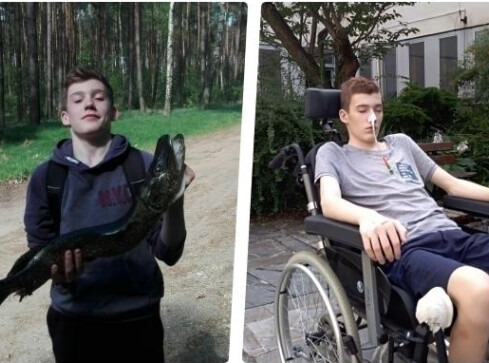 15-letni Nikodem potrzebuje rehabilitacji. Jego rodziny na nią nie st - grafika