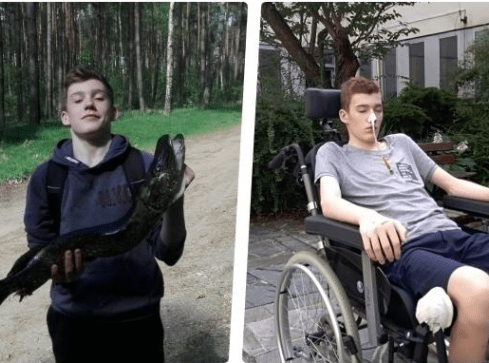 15-letni Nikodem potrzebuje rehabilitacji. Jego rodziny na nią nie st - grafika