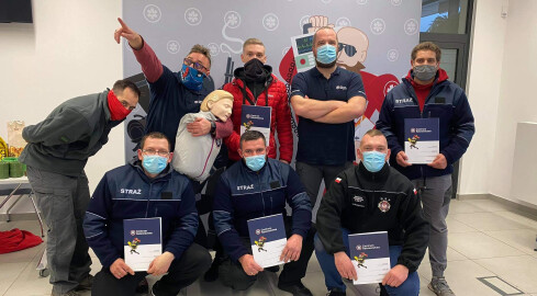 Strażacy z OSP w Dziembowie zbierają na sprzęt  - grafika
