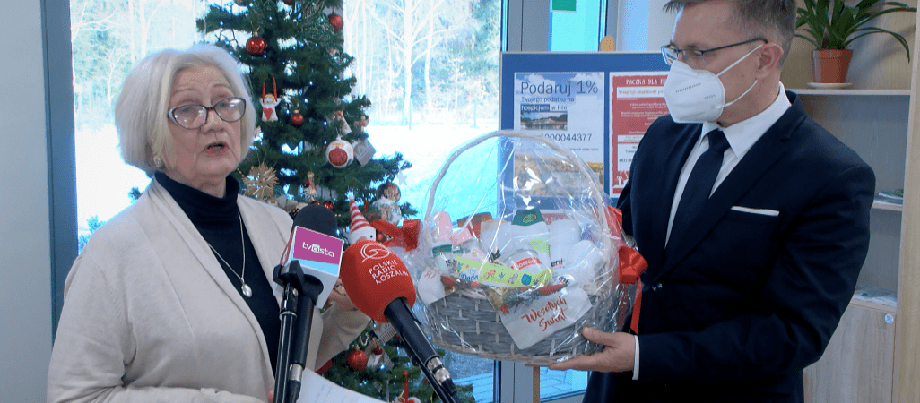 38 paczek trafiło do podopiecznych pilskiego hospicjum 