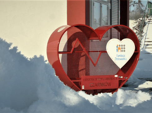 Serce na nakrętki także w Czarnkowie  - grafika