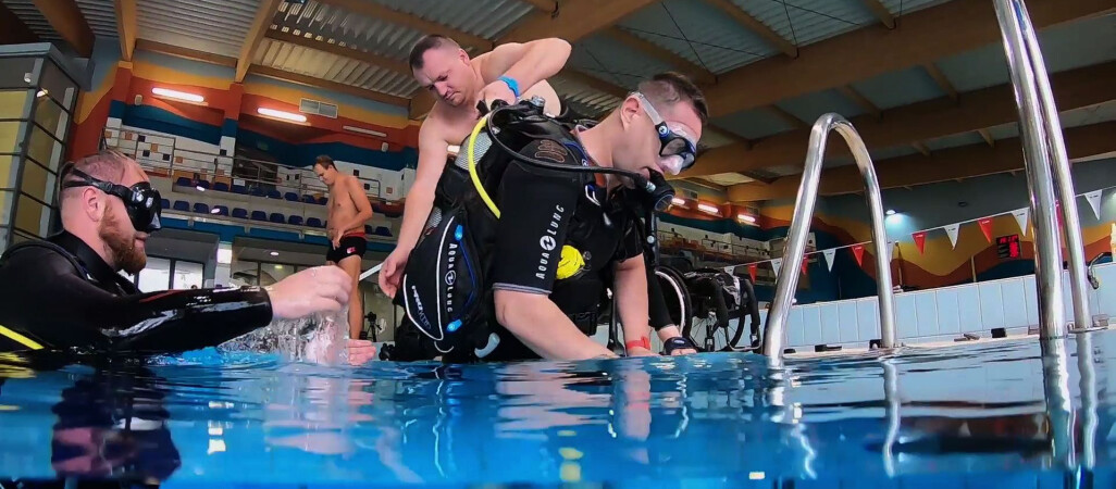 Rehabilitacja poprzez nurkowanie? Zobacz jak to się robi
