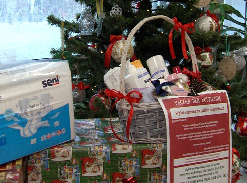 Paczka dla pilskiego hospicjum - grafika