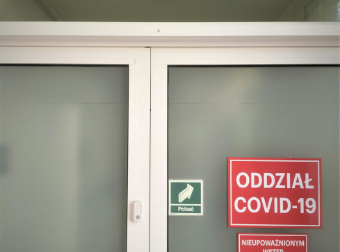 Oddział ortopedyczny zamknięty do odwołania  - grafika