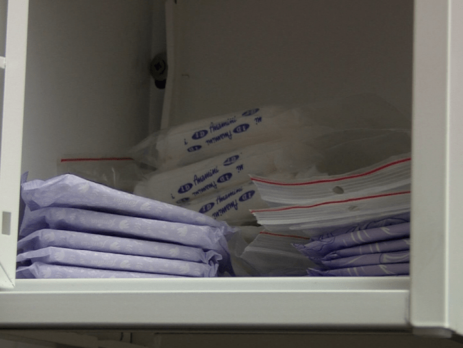 Kolejny Punkt Pomocy Okresowej. Działa Akcja Menstruacja  - grafika
