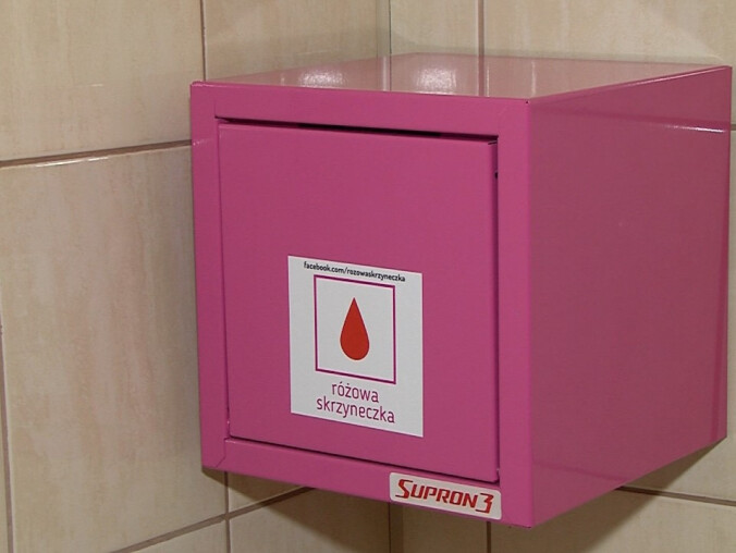 Pomoc menstruacyjna już jest w Złotowie  - grafika