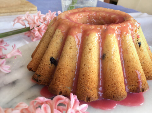 Ryżowa babka wielkanocna na zakwasie - grafika