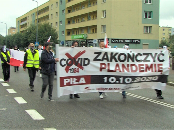Pandemia, czy plandemia? Był Marsz o wolność, są i przeciwnicy  - grafika