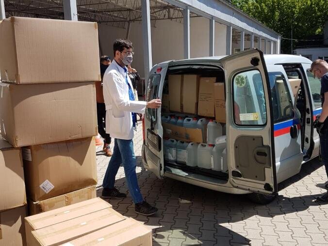 Szpital w Pile otrzymał kolejne środki ochrony z dotacji unijnej  - grafika