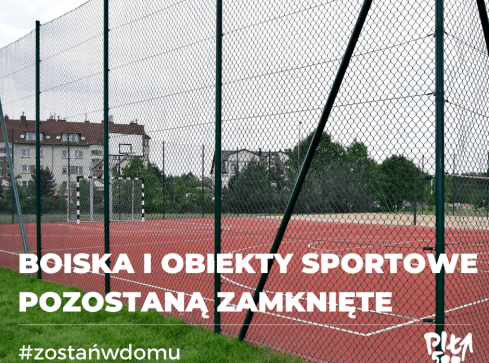 Boiska szkolne, place zabaw, siłownie i orliki - zamknięte  - grafika