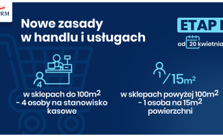 Od 20 kwietnia otwarte lasy i parki, więcej klientów w sklepach
