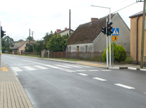 Przejścia dla pieszych ze światłami w 5 wsiach powiatu złotowskieg - grafika