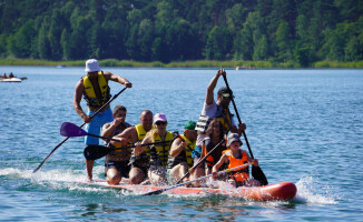 Wodna zabawa na Płotkach