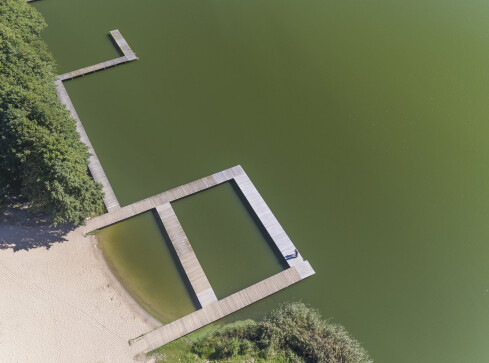 Zakaz kąpieli w Złotowie - grafika