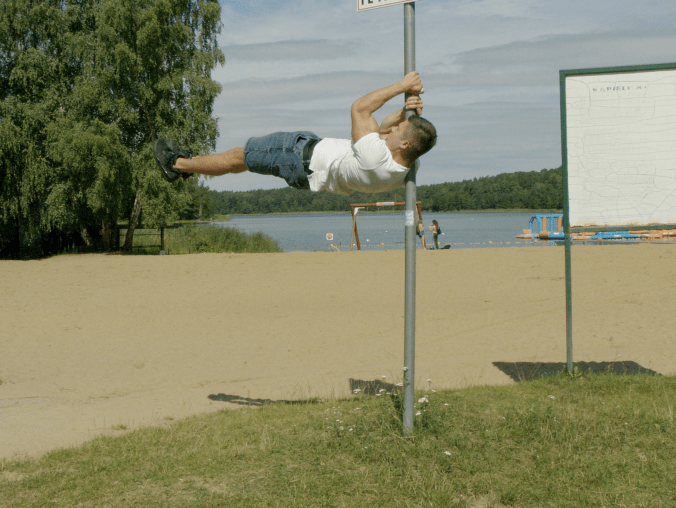 Kalistenika na Płotkach - grafika