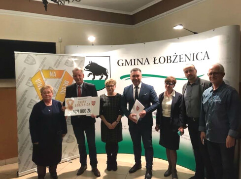 Szatnia dla Łobżenicy - grafika