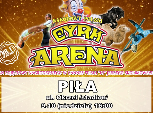 Cyrk ARENA w Pile - rozstrzygnięcie konkursu - grafika