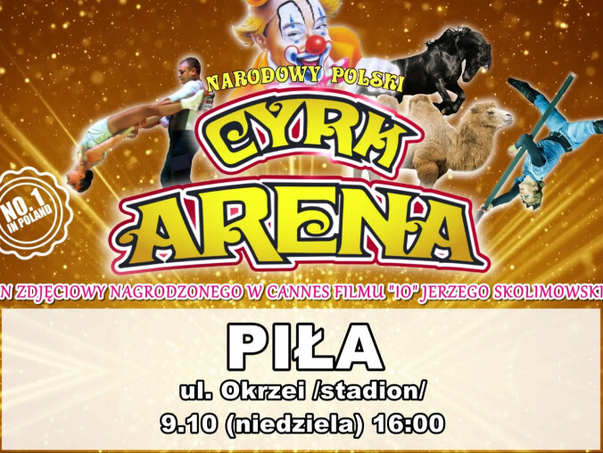 Cyrk ARENA w Pile - rozstrzygnięcie konkursu - grafika