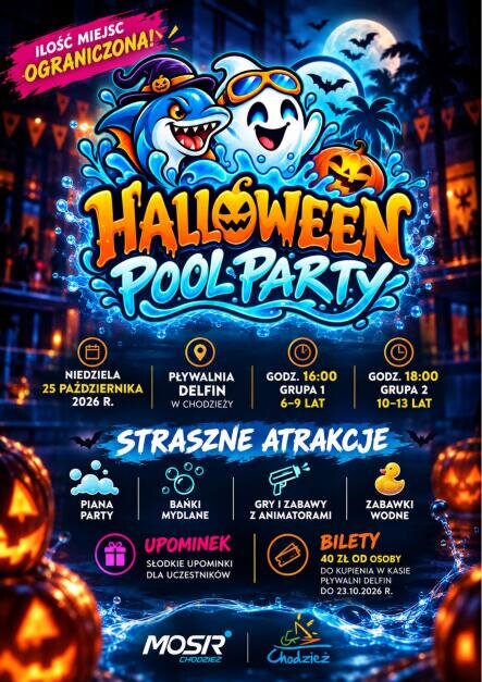 Halloween Pool Party - grafika