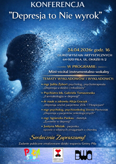 Konferencja "Depresja to nie wyrok" - grafika