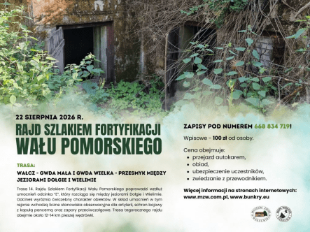 Rajd Szlakiem Fortyfikacji Wału Pomorskiego - grafika