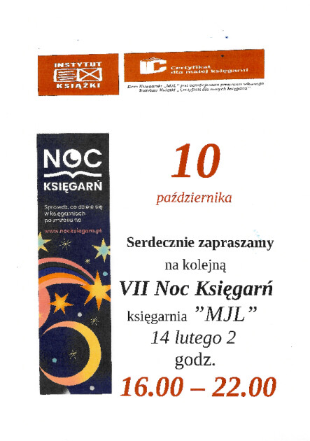 Noc Księgarń - grafika