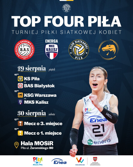 TOP FOUR PIŁA - grafika
