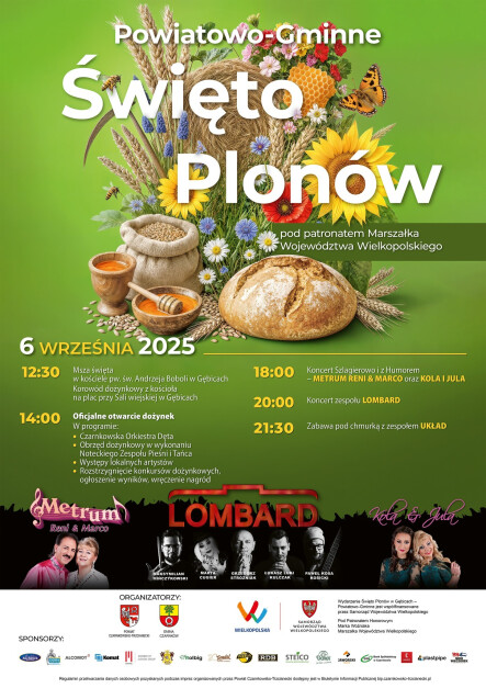 Dożynki w Gębicach - grafika