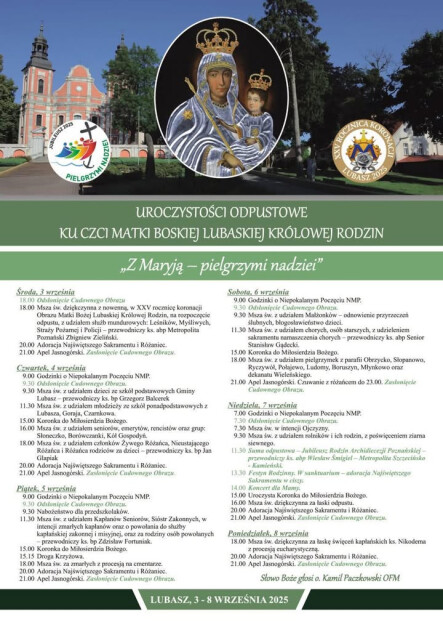 Uroczystości Odpustowe w Lubaszu - grafika