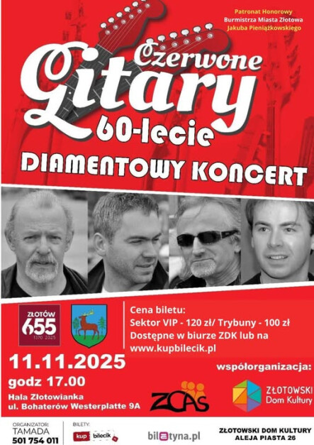 Czerwone Gitary w Złotowie! - grafika