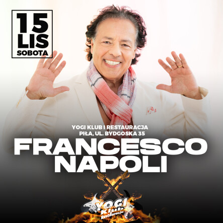 Koncert Francesco Napoli - grafika