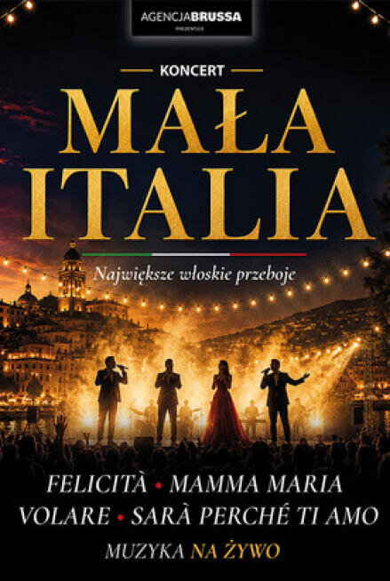 Koncert muzyki włoskiej „Mała Italia” - grafika
