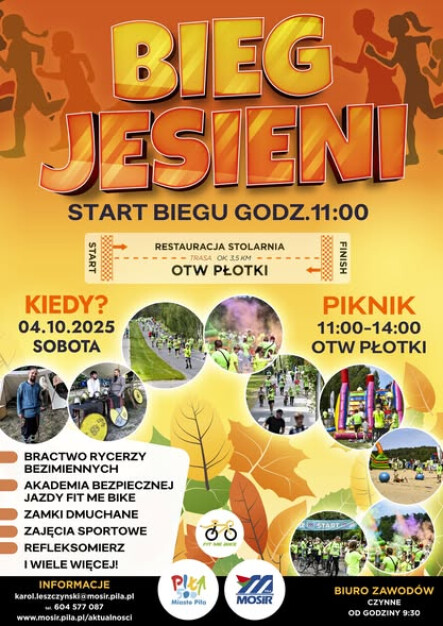 Bieg Jesieni - grafika