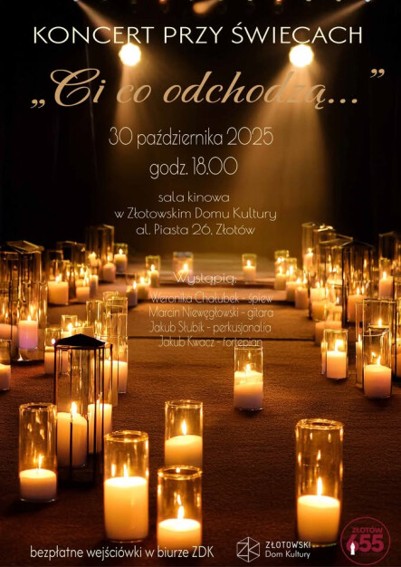 Koncert przy świecach. Ci co odchodzą - grafika