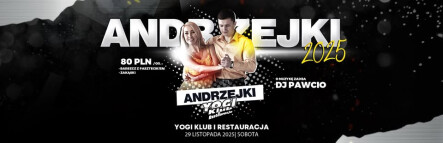 ANDRZEJKI 2025 w YOGIM! - grafika