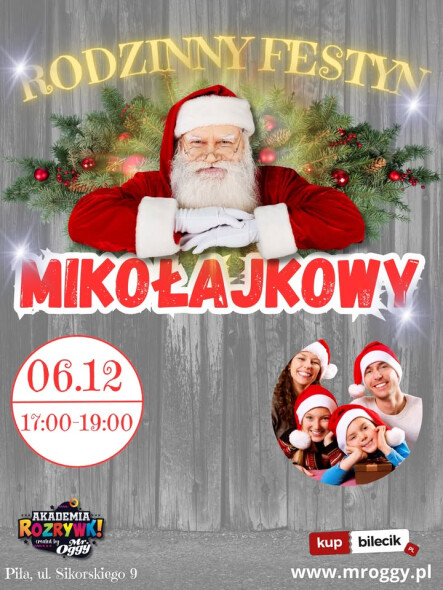 Rodzinny Festyn Mikołajkowy - grafika